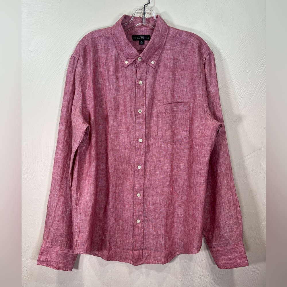 NWOT Linen J Crew Shirt
